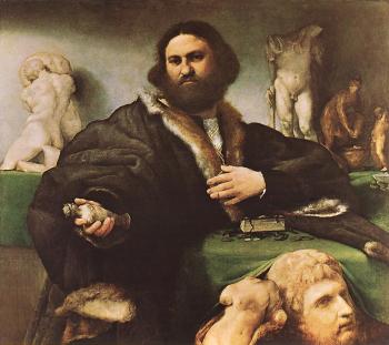 Lorenzo Lotto : Portrait of Andrea Odoni